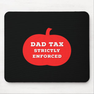 Tapis De Souris Halloween Papa Taxe Sur Le Bac À Bonbons Ou Le Tra