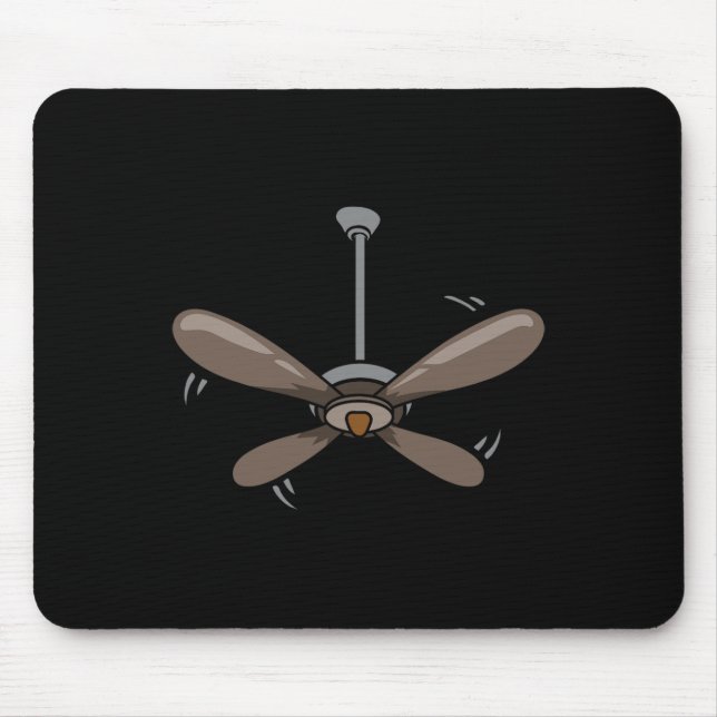 Tapis De Souris Halloween Plafond Ventilateur Costume drôle Facile (Devant)