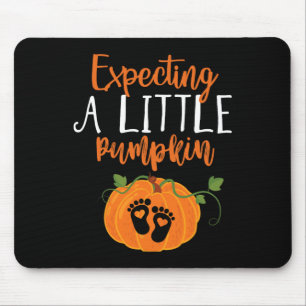 Tapis De Souris Halloween Pregnancy Maman Attend Petit Pu