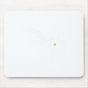 Tapis De Souris Halloween Squelette Main Chat Boop Drôle Costume C