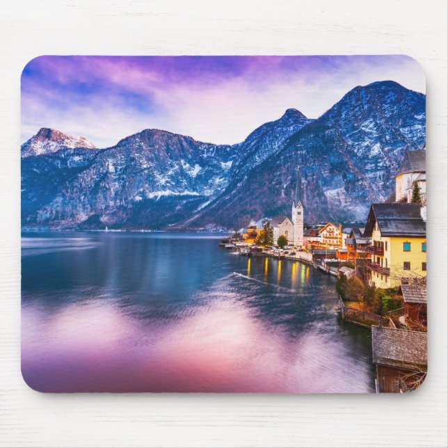 Tapis De Souris Hallstatt village Autriche (Devant)