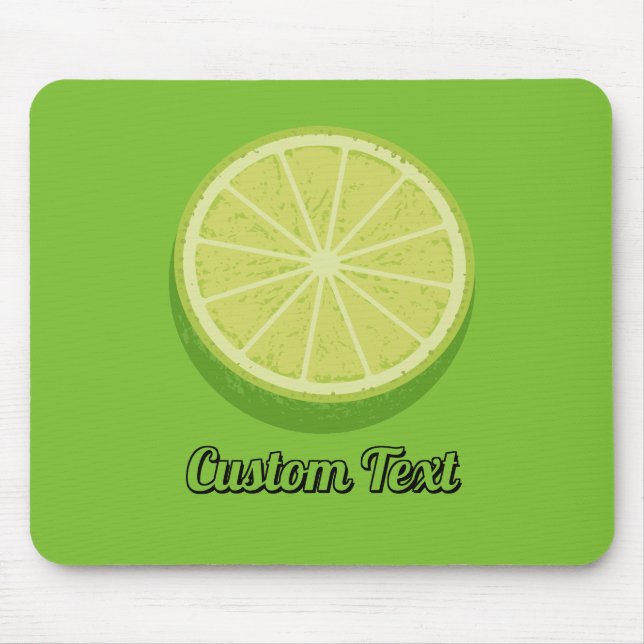 Tapis De Souris Halte Lime (Devant)