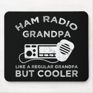 Tapis De Souris Ham Radio Grand-père Comme Un Grand-Père Régulier 