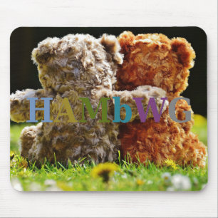 Tapis De Souris HAMbWG - Plaque de souris - Épouses d'ours en pelu