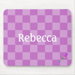 Tapis De Souris HAMbWG - Souris d'ordinateur - Diagonale Lilac Che