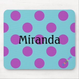Tapis De Souris HAMbWG - Souris d'ordinateur - Pois violents
