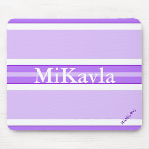 Tapis De Souris HAMbyWG - Pad de souris - Bande violette large