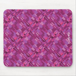 Tapis De Souris HAMbyWG - Plaque de souris - rose graphique modern