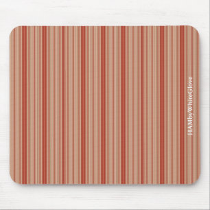 Tapis De Souris HAMbyWG - Plaque souris - Bande orange-rouge