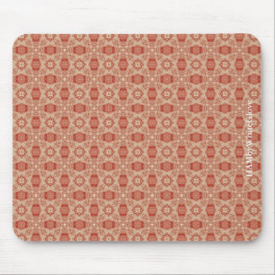 Tapis De Souris HAMbyWG - Plaque souris - Disques orange-rouges