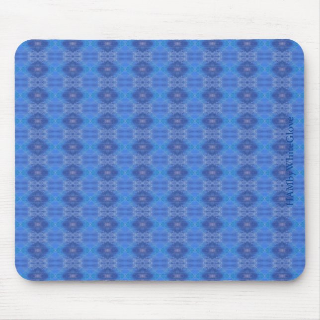 Tapis De Souris HAMbyWG - Plaque souris - Impression bleue (Devant)