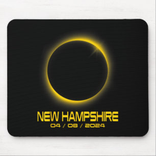 Tapis De Souris Hampshire Nh Total Solaire Eclipse 2024
