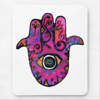 TAPIS DE SOURIS ** HAMSA ROSES **