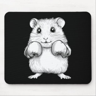Tapis De Souris Hamster Cute Boxe
