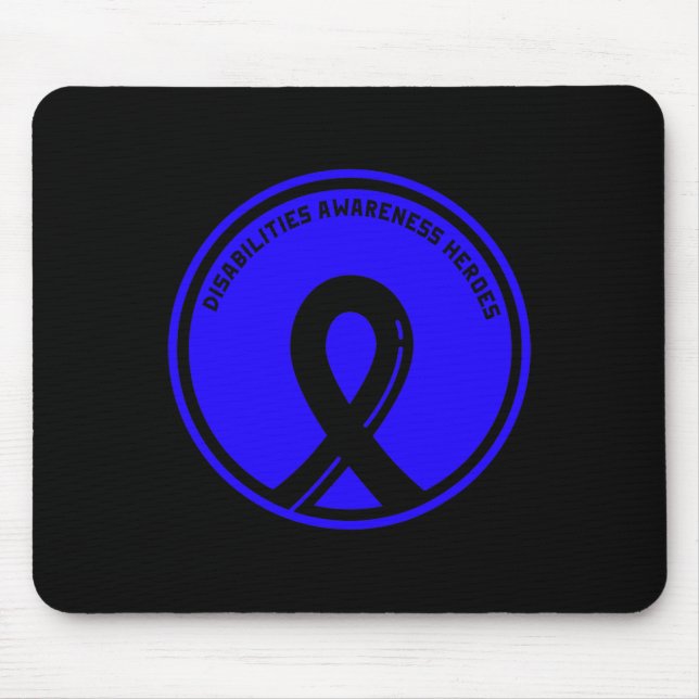 Tapis De Souris Handicap Je Vois Les Possibilités Professionnelles (Devant)