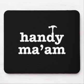 Tapis De Souris Handy Ma'am Outils Femme Travailleuse d'entretien