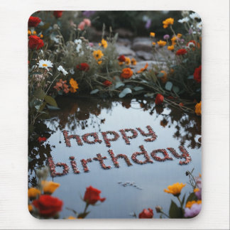 Tapis De Souris Happy Birthday Mousepad