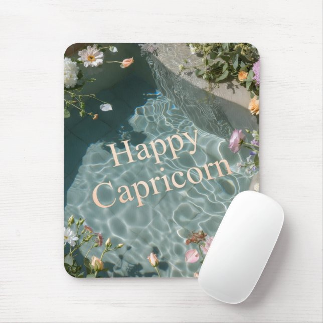 Tapis De Souris Happy Capricorn MousePad (Avec souris)