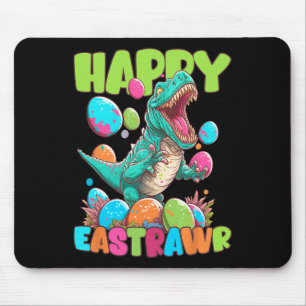 Tapis De Souris Happy Eastrawr Toddler Boya Enfants T-rex Pâques D