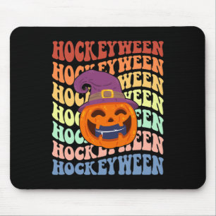 Tapis De Souris Happy Hockeyween de hockey sur glace halloween Cit