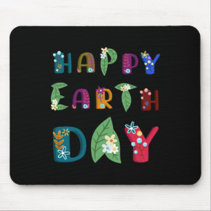 Tapis De Souris Happy Jour des terres Nature Lovers Mère Jour des