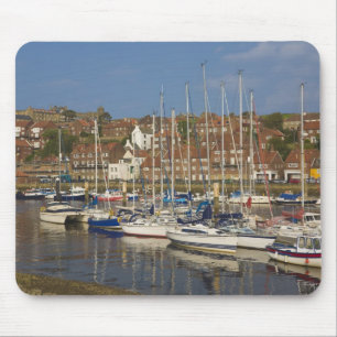 Tapis De Souris Harbour, Whitby, North Yorkshire, Angleterre