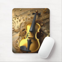 Harmonie d'or : Violon Vintage sur des notes chato