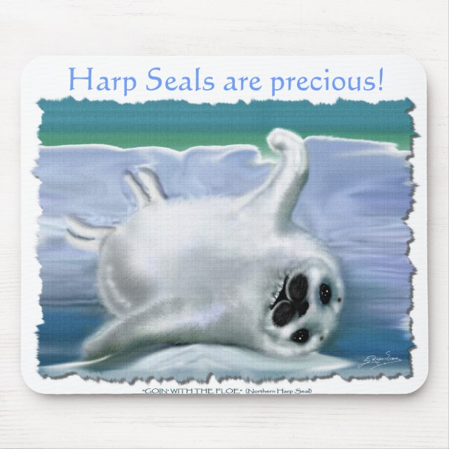 TAPIS DE SOURIS HARP SEAL BÉBÉ (Devant)