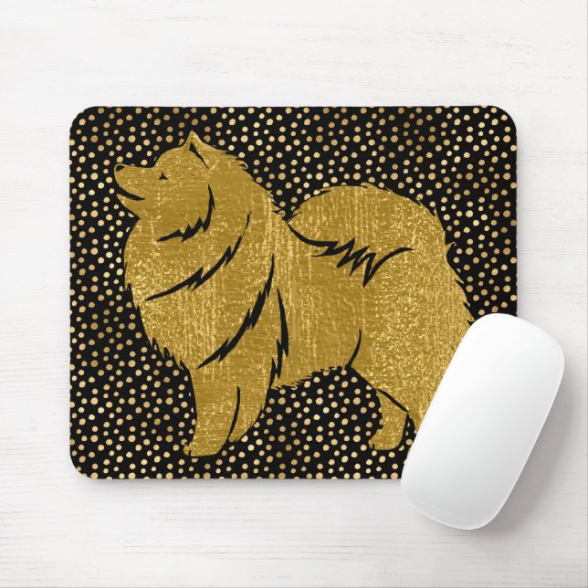 Tapis De Souris HAUT DE GAMME LAPPHUND fausse feuille mouseppe (Avec souris)