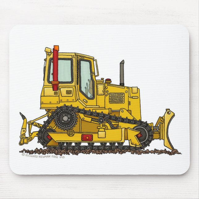 Tapis De Souris Haute souris de construction de moteur de saleté (Devant)