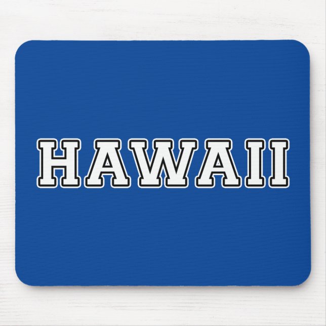Tapis De Souris Hawaii (Devant)