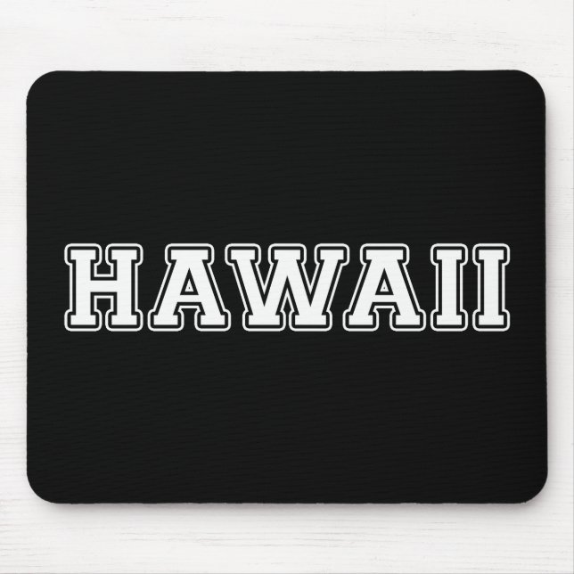 Tapis De Souris Hawaii (Devant)