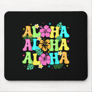 Tapis De Souris Hawaiian Aloha Tropical Luau Costume Party Hawaii