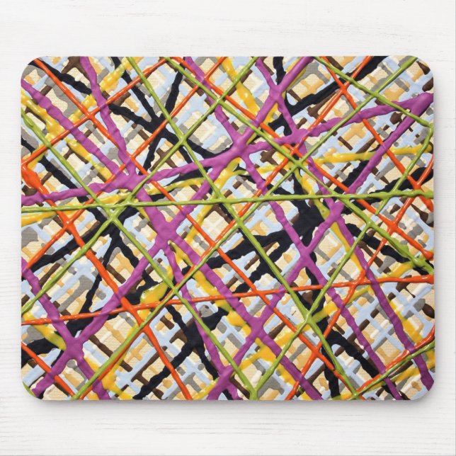 Tapis De Souris Haystack dans Mousepad violet (Devant)