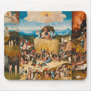 Tapis De Souris Haywain Triptych - Hieronymus Bosch