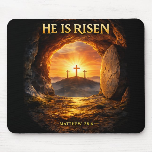 Tapis De Souris He is Risen (Devant)