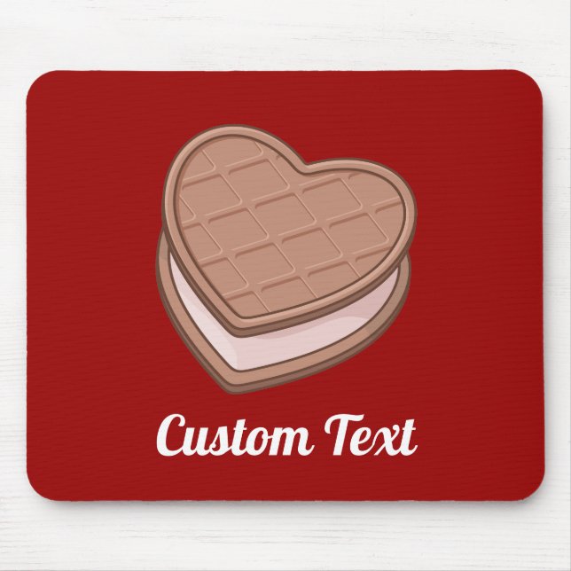 Tapis De Souris Heart Biscuit (Devant)