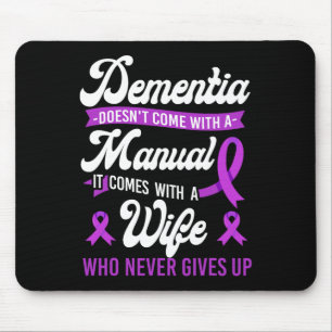 Tapis De Souris Heimerheimer's Dementia Sensibilisation soutien Fe
