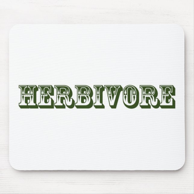 Tapis De Souris herbivore (Devant)