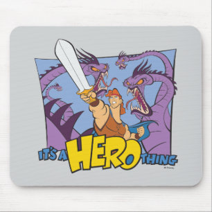 Tapis de souris Hercule contre Hydre - C'est une a