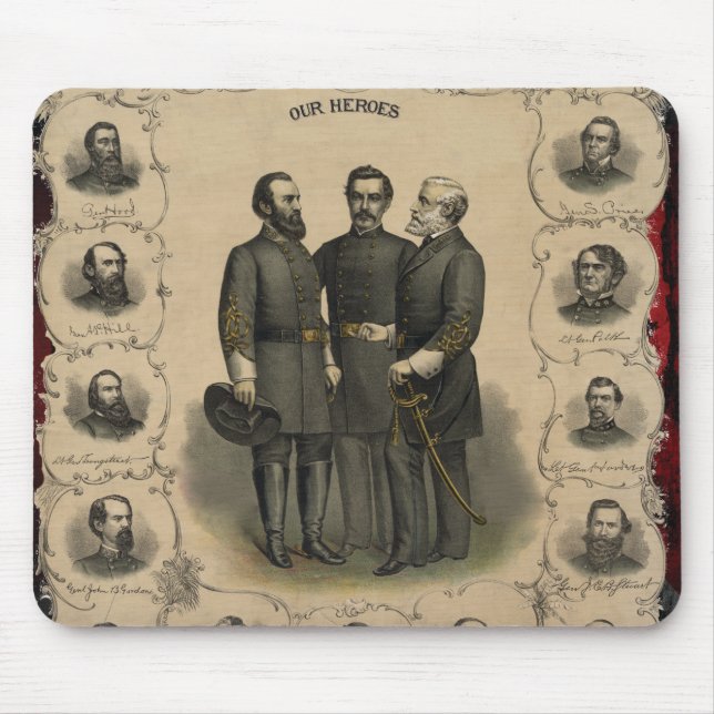 Tapis De Souris Héros de la guerre civile (Devant)