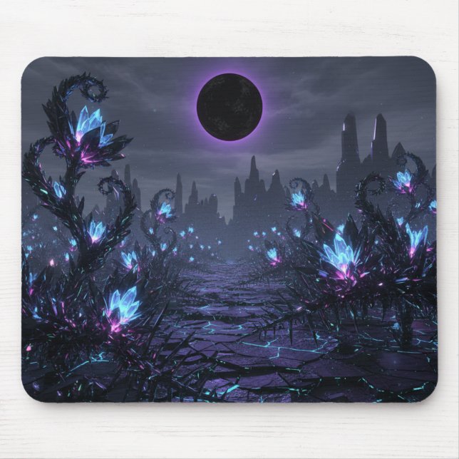 Tapis De Souris Heure de sorcière forêt enchantée Mousepad (Devant)