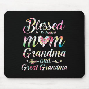 Tapis De Souris Heureux D'Être Appelé Maman Grand-Mère Grand Grand