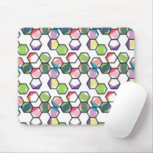 Tapis De Souris Hexagons filetés