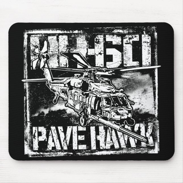 Tapis De Souris HH-60 Pave Hawk Mousepad (Devant)
