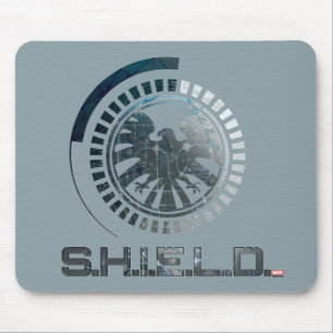 Tapis De Souris Hi-Tech S.H.I.E.L.D. Logo