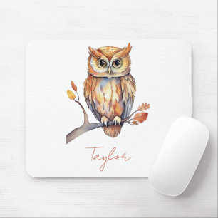 Tapis De Souris Hibou Personnalisé