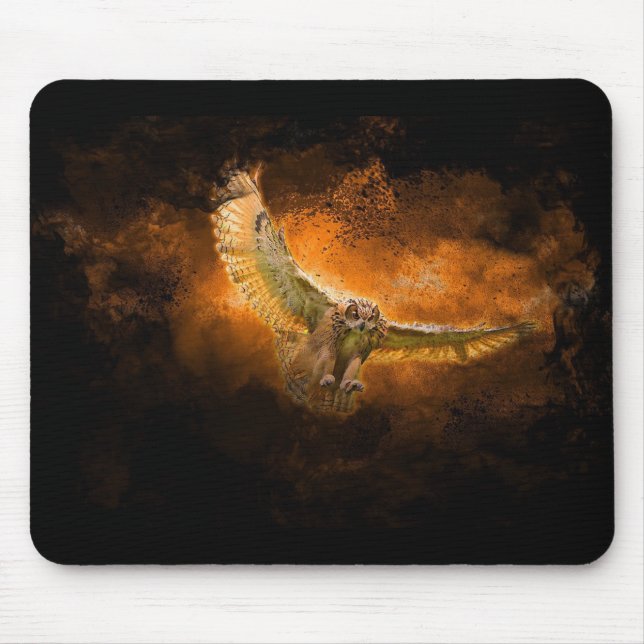 Tapis De Souris Hibou rapace (Devant)
