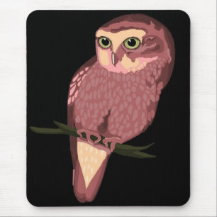 Tapis De Souris Hibou repéré mignon