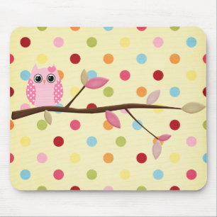 Tapis De Souris Hibou sage